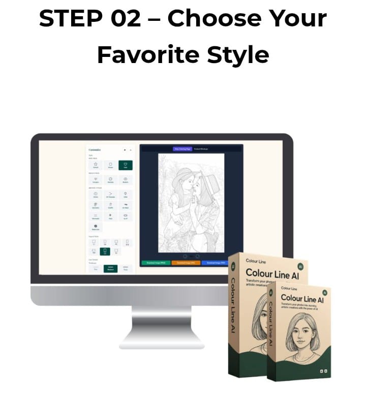 AI Line Art Generator- step2