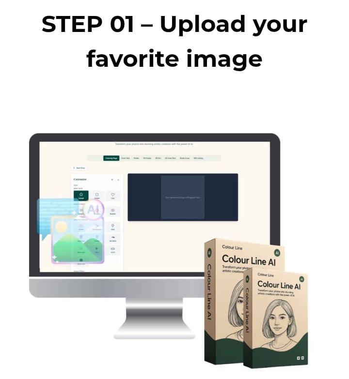 AI Line Art Generator- step 1
